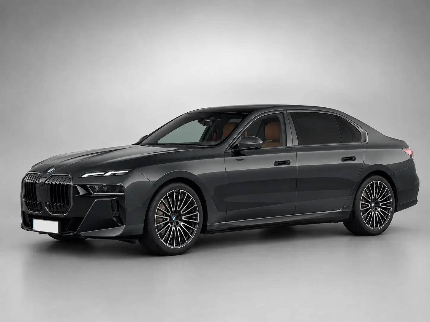 Black BMW i7