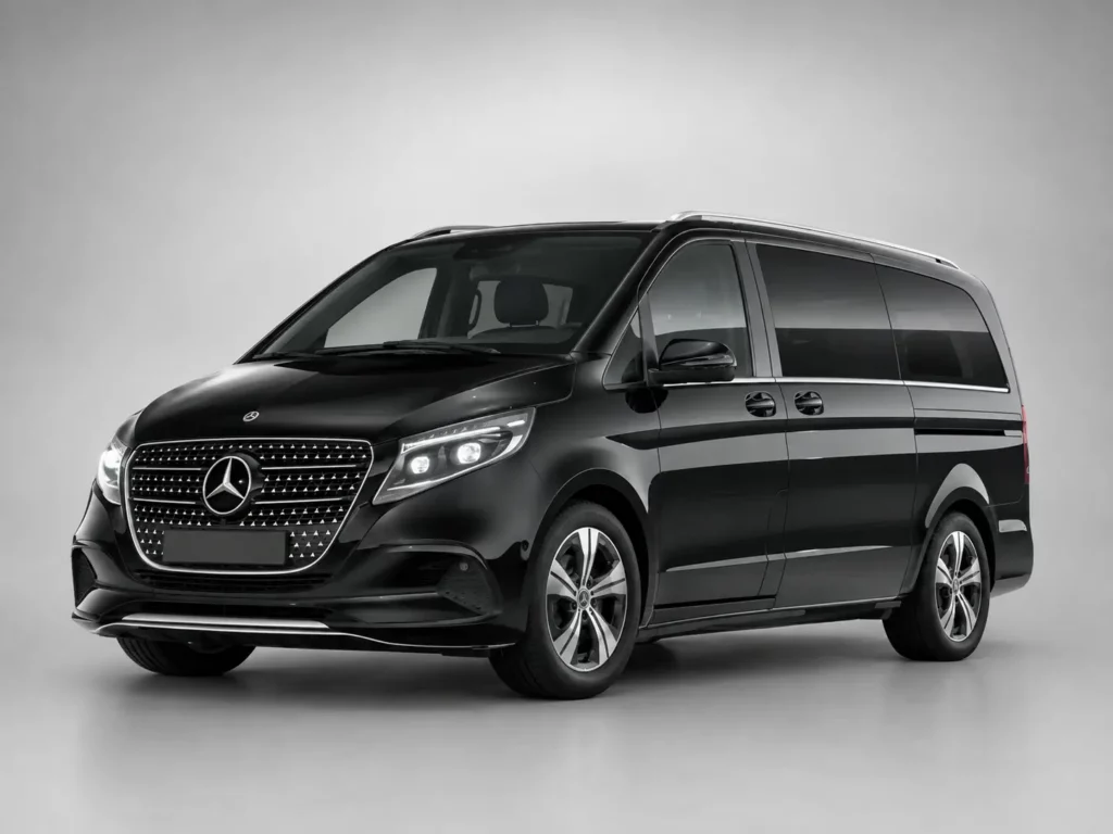 Zwarte Mercedes-Benz V-Klasse