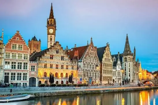 Zicht op Gent